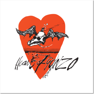 Heart Of Gonzo Posters and Art